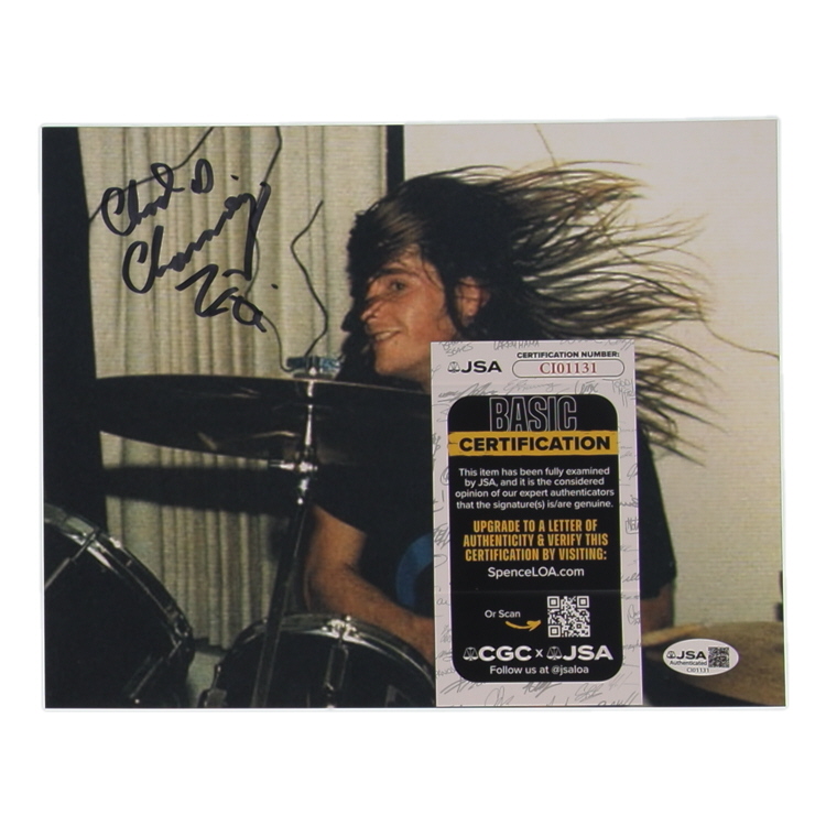 Chad Channing Signed Nirvana 8x10 Photo (JSA) at PristineAuction.com Chad Channing Signed Nirvana 8x10 Photo (JSA) at PristineAuction.com