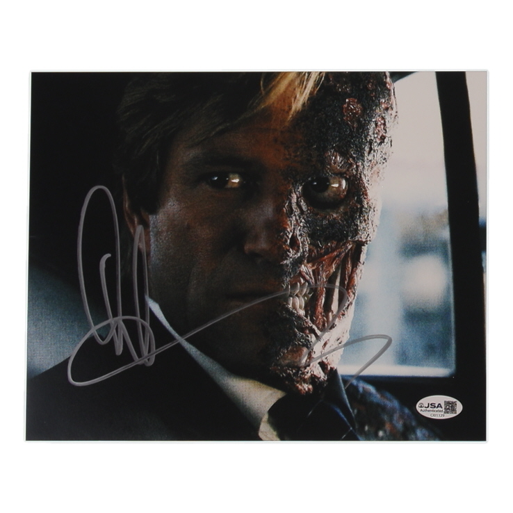 Aaron Eckhart Signed "The Dark Knight" 8x10 Photo (JSA) at PristineAuction.com Aaron Eckhart Signed "The Dark Knight" 8x10 Photo (JSA) at PristineAuction.com