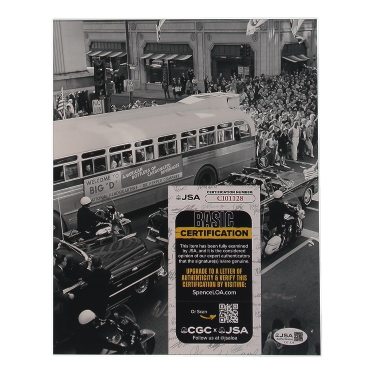 Winston Lawson Signed JFK Assasination 8x10 Photo (JSA) at PristineAuction.com Winston Lawson Signed JFK Assasination 8x10 Photo (JSA) at PristineAuction.com