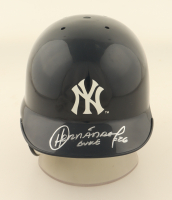 Orlando Hernandez Signed Yankees Batting Mini Helmet Inscribed "Duke" (JSA) at PristineAuction.com