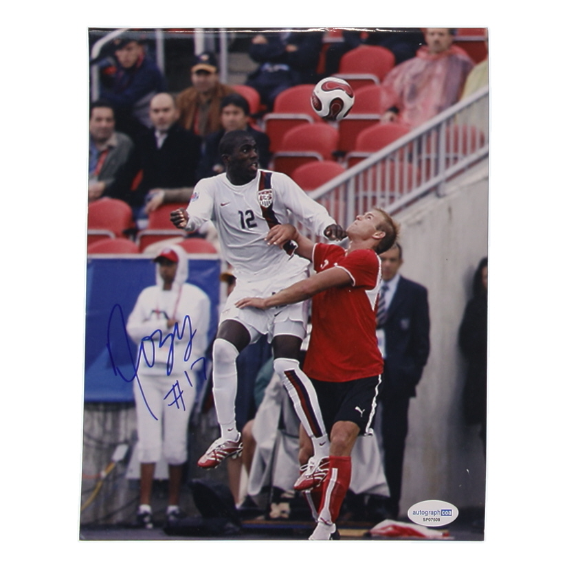 Jozy Altidore Signed New York Red Bulls 8x10 Photo (ACOA) at PristineAuction.com Jozy Altidore Signed New York Red Bulls 8x10 Photo (ACOA) at PristineAuction.com