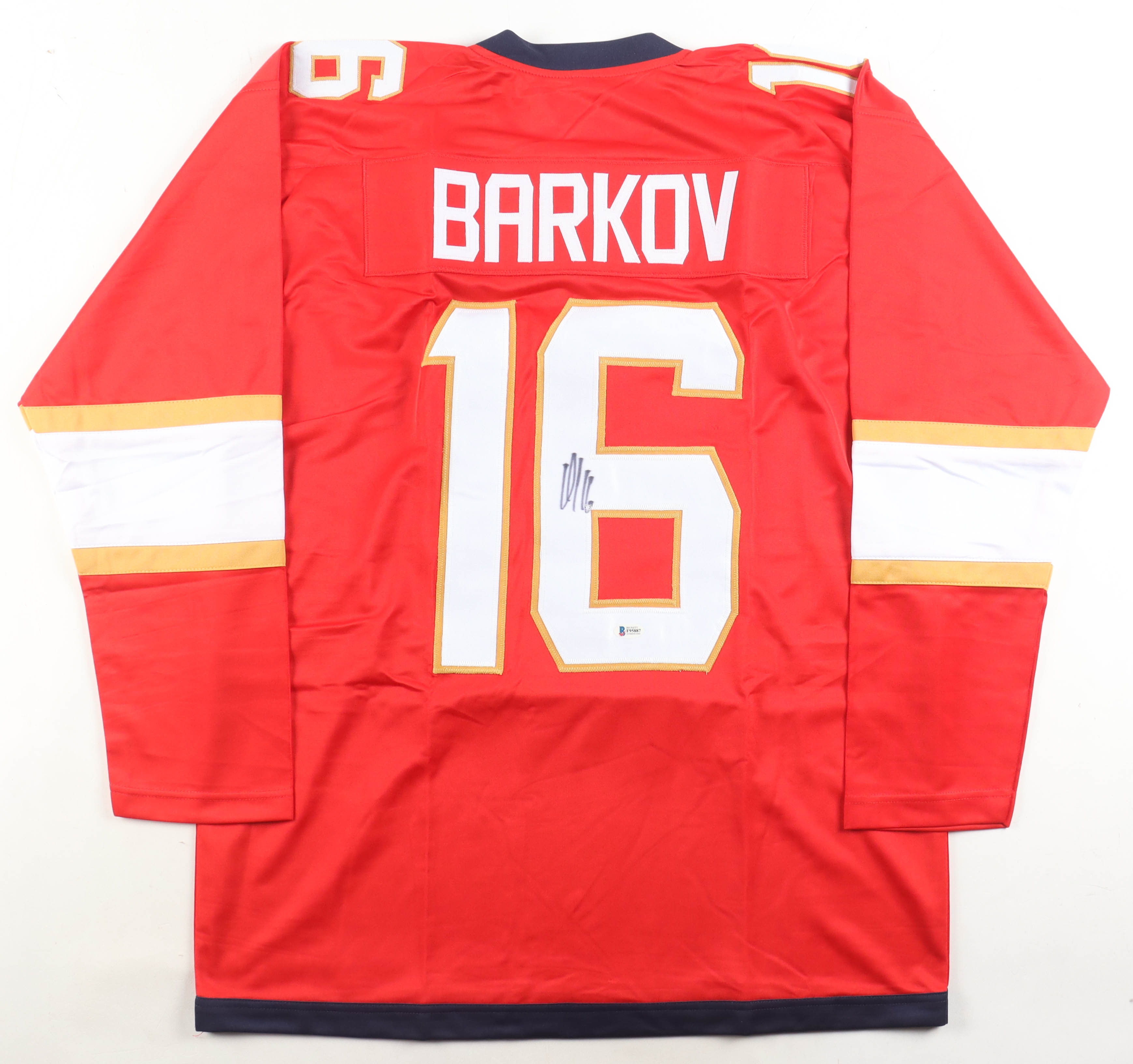 Aleksander Barkov Signed Jersey (Beckett) at PristineAuction.com Aleksander Barkov Signed Jersey (Beckett) at PristineAuction.com