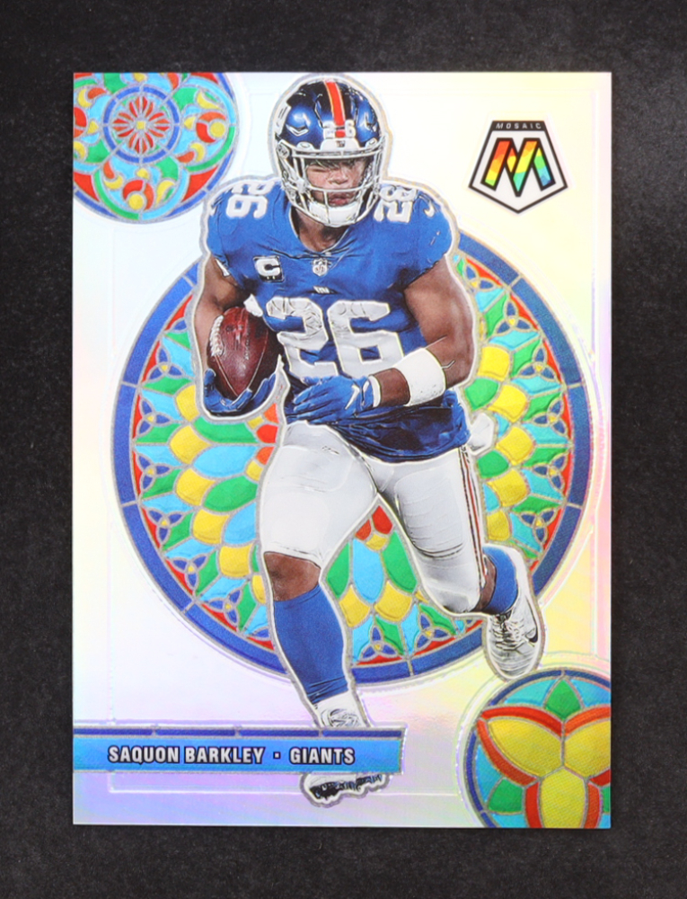 Saquon Barkley 2021 Panini Mosaic Glass Mosaic #14