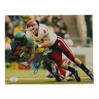 Ed Dickson Signed Oregon Ducks 8x10 Photo (JSA) at PristineAuction.com