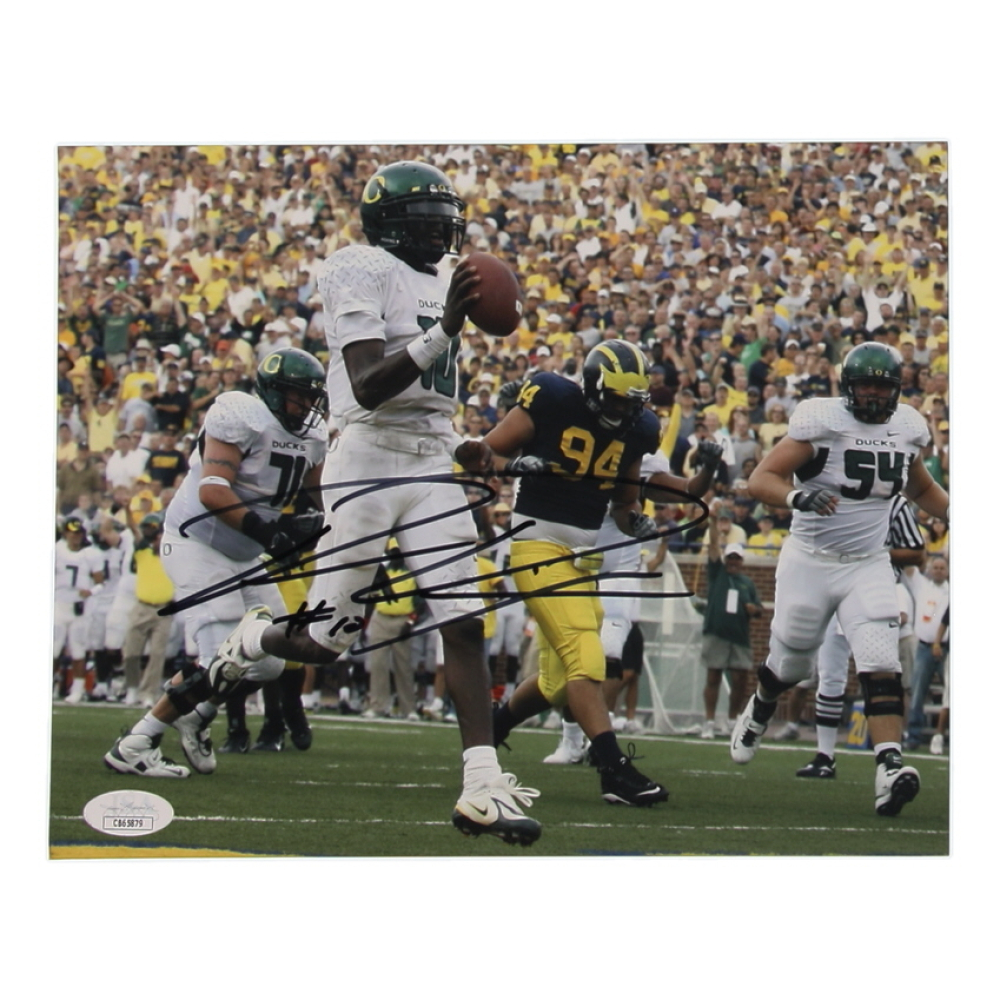 Dennis Dickson Signed Oregon Ducks 8x10 Photo (JSA) at PristineAuction.com