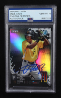 Oneil Cruz Signed 2019 Topps Bowman Chrome Top 100 #BTP-70 (PSA | Autograph Graded PSA 10) at PristineAuction.com