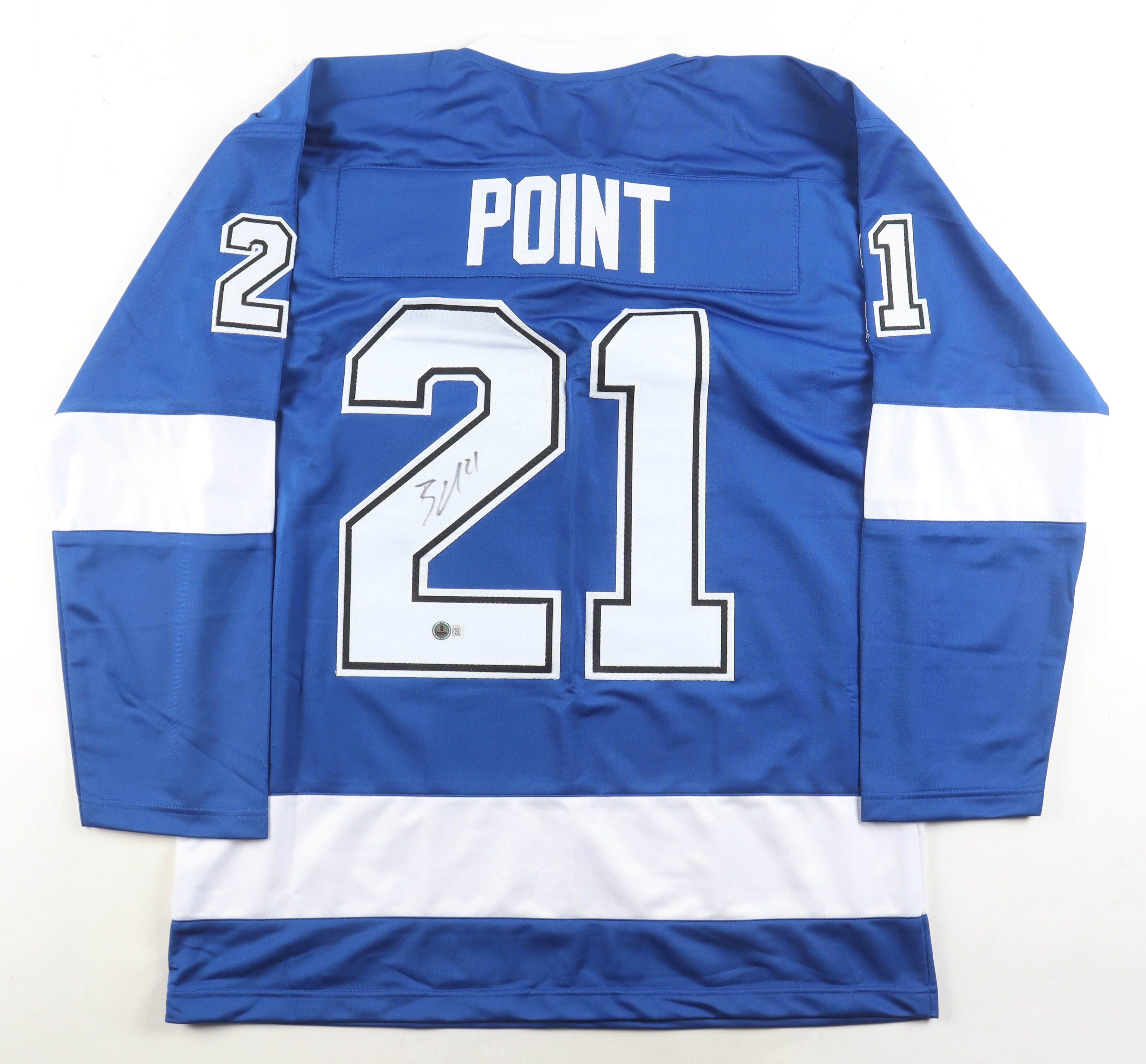 Brayden Point Signed Jersey (Beckett) at PristineAuction.com Brayden Point Signed Jersey (Beckett) at PristineAuction.com