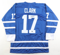 Wendel Clark Signed Jersey (Beckett) at PristineAuction.com