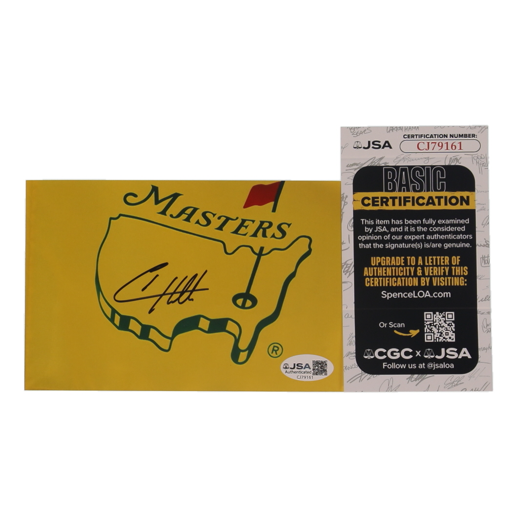 Tyrrell Hatton Signed The Masters 4x6 Photo (JSA) at PristineAuction.com Tyrrell Hatton Signed The Masters 4x6 Photo (JSA) at PristineAuction.com