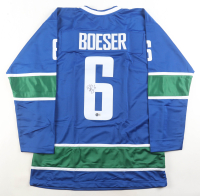 Brock Boeser Signed Jersey (Beckett) at PristineAuction.com