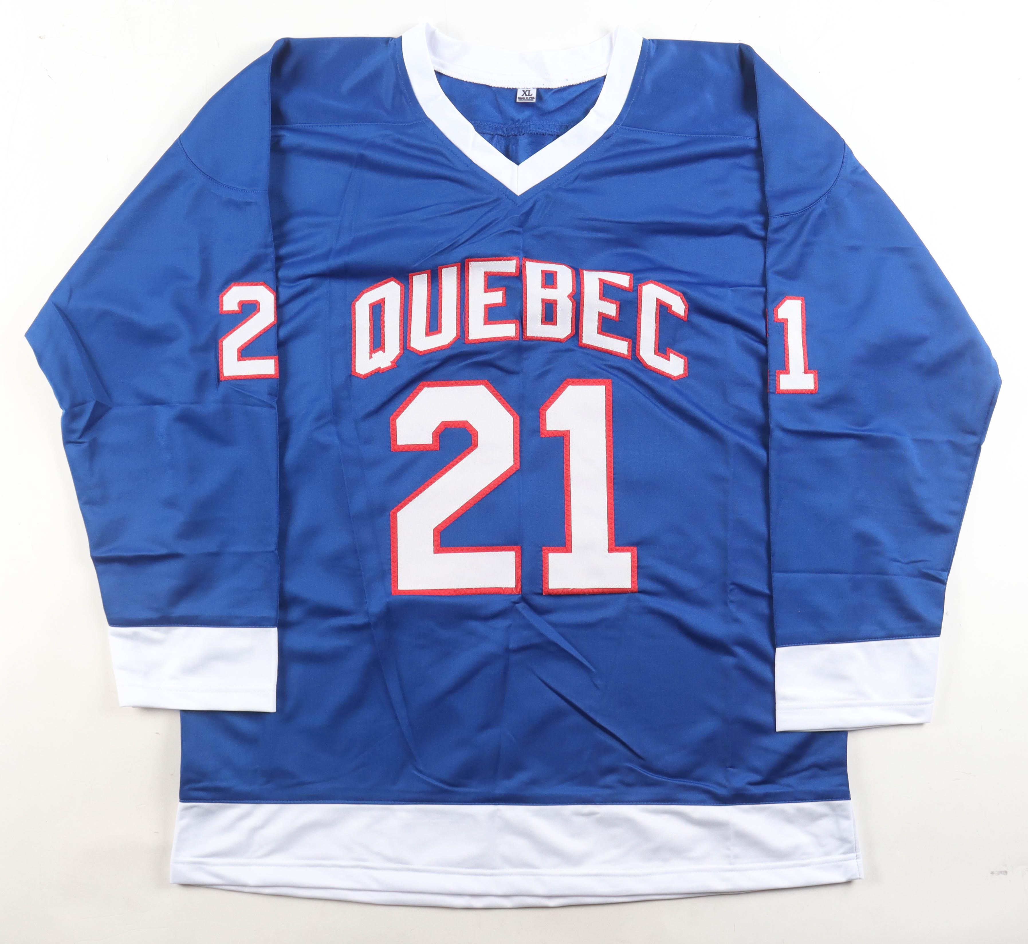 Peter Forsberg Signed Jersey (Beckett) at PristineAuction.com Peter Forsberg Signed Jersey (Beckett) at PristineAuction.com