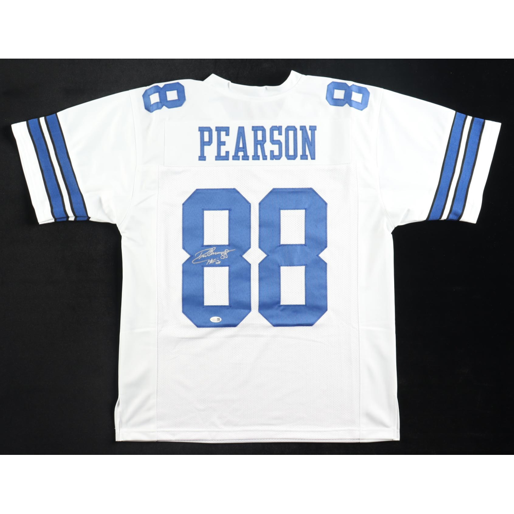 Drew Pearson Signed Jersey Inscribed "HOF 21" (JSA) at PristineAuction.com