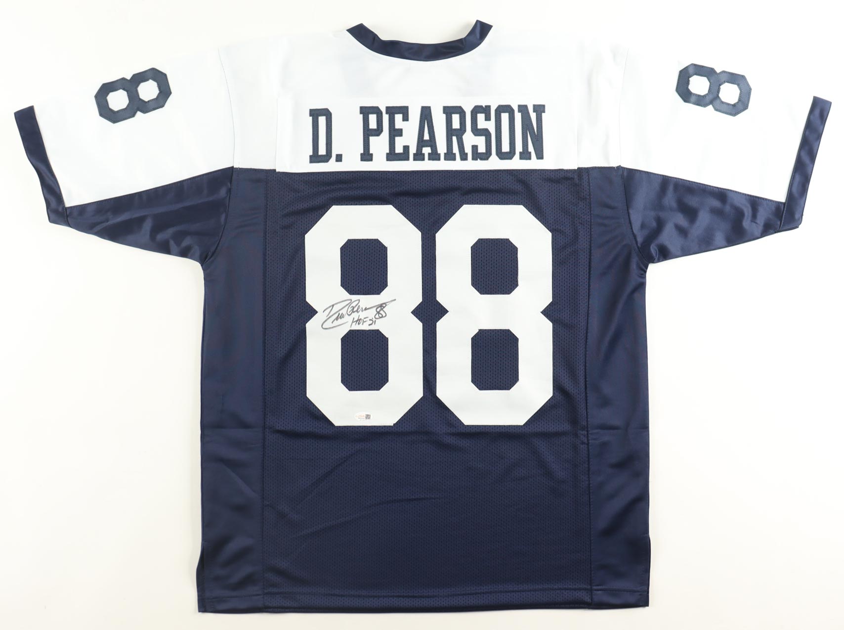 Drew Pearson Signed Jersey Inscribed "HOF 21" (JSA) at PristineAuction.com Drew Pearson Signed Jersey Inscribed "HOF 21" (JSA) at PristineAuction.com
