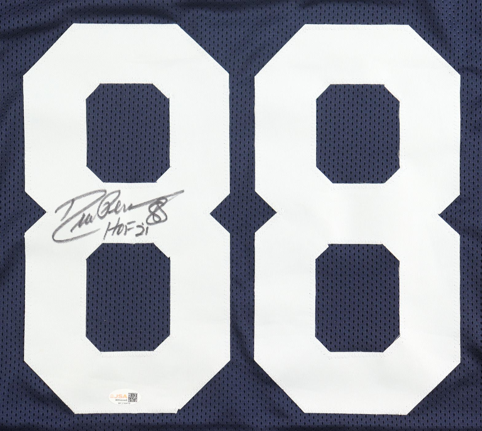 Drew Pearson Signed Jersey Inscribed "HOF 21" (JSA) at PristineAuction.com Drew Pearson Signed Jersey Inscribed "HOF 21" (JSA) at PristineAuction.com