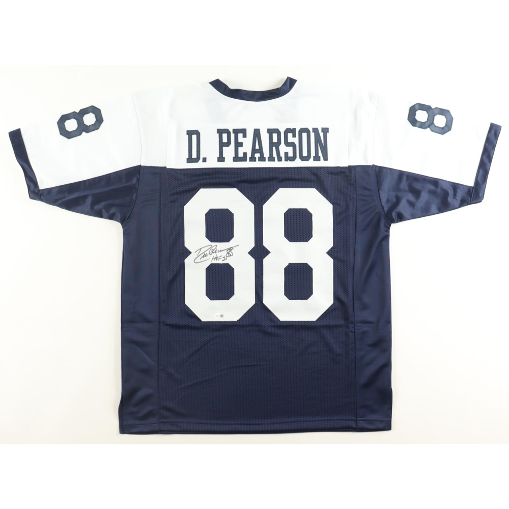 Drew Pearson Signed Jersey Inscribed "HOF 21" (JSA) at PristineAuction.com
