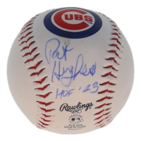 Pat Hughes Signed Cubs Logo OML Baseball Inscribed "HOF '23" (JSA) at PristineAuction.com
