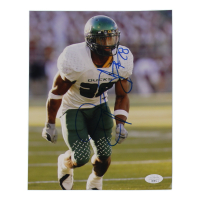 Jonathan Stewart Signed Oregon Ducks 8x10 Photo (JSA) at PristineAuction.com