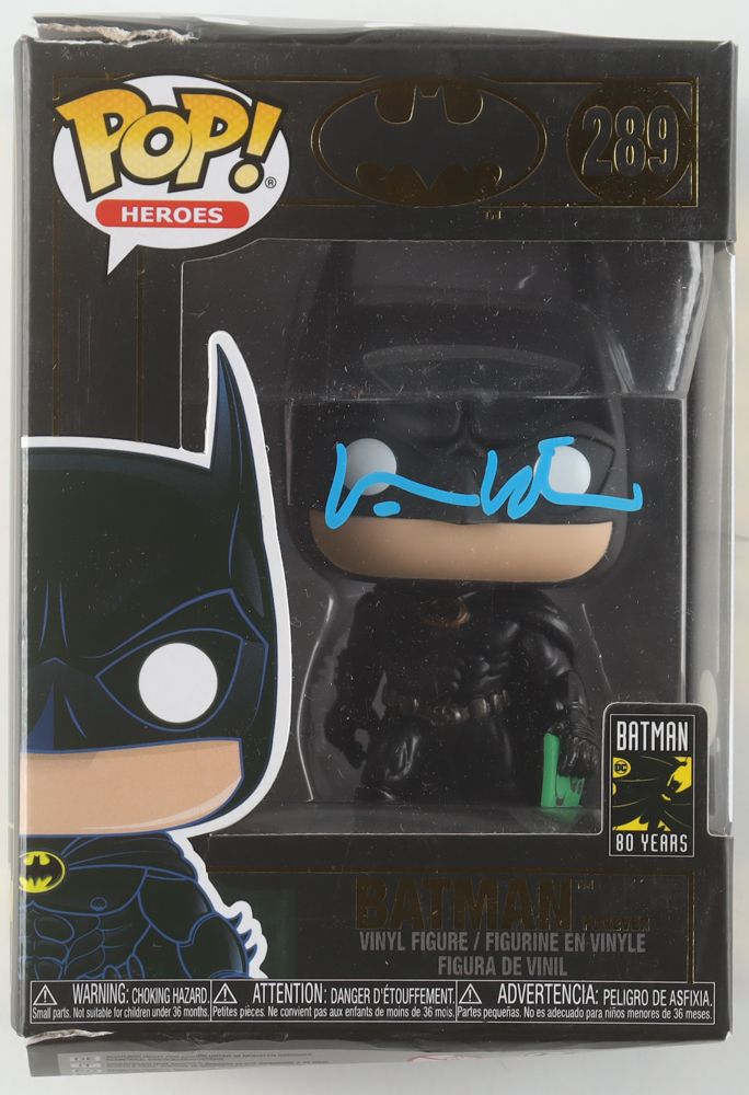 Val Kilmer Signed Batman #289 Batman Forever Funko Pop! Vinyl Figure (Celebrity Authentics) at PristineAuction.com Val Kilmer Signed Batman #289 Batman Forever Funko Pop! Vinyl Figure (Celebrity Authentics) at PristineAuction.com