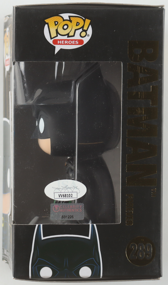 Val Kilmer Signed Batman #289 Batman Forever Funko Pop! Vinyl Figure (Celebrity Authentics) at PristineAuction.com Val Kilmer Signed Batman #289 Batman Forever Funko Pop! Vinyl Figure (Celebrity Authentics) at PristineAuction.com