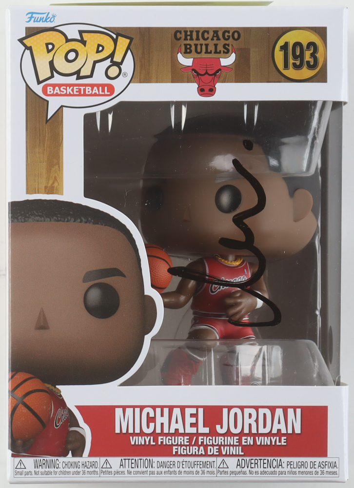Matt Damon Signed "Bulls" #193 Michael Jordan Funko Pop! Vinyl Figure (AWM) at PristineAuction.com Matt Damon Signed "Bulls" #193 Michael Jordan Funko Pop! Vinyl Figure (AWM) at PristineAuction.com