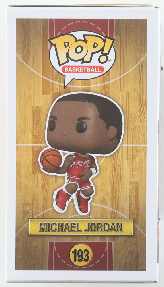 Matt Damon Signed "Bulls" #193 Michael Jordan Funko Pop! Vinyl Figure (AWM) at PristineAuction.com Matt Damon Signed "Bulls" #193 Michael Jordan Funko Pop! Vinyl Figure (AWM) at PristineAuction.com