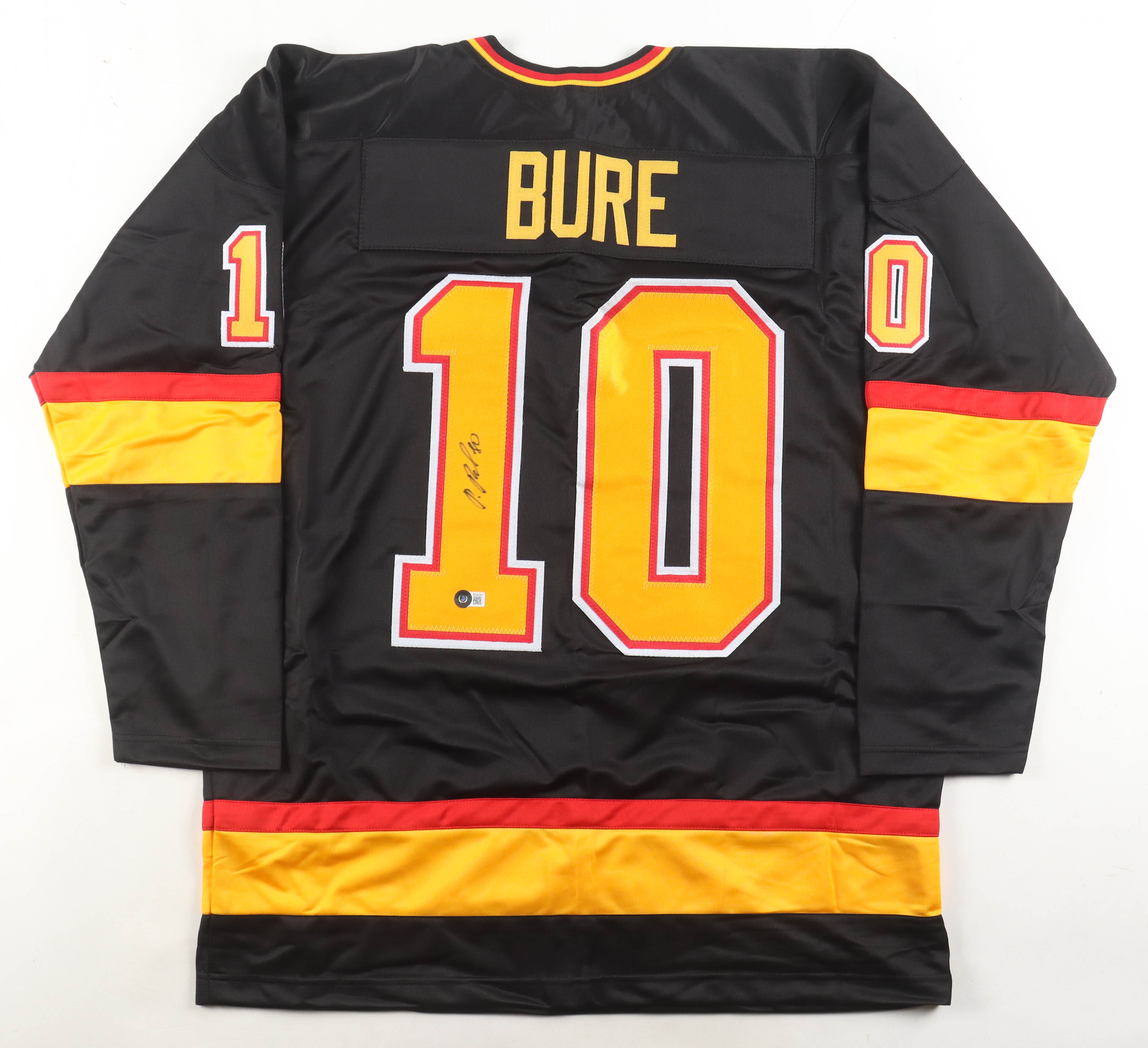 Pavel Bure Signed Canucks Jersey (Beckett) at PristineAuction.com Pavel Bure Signed Canucks Jersey (Beckett) at PristineAuction.com