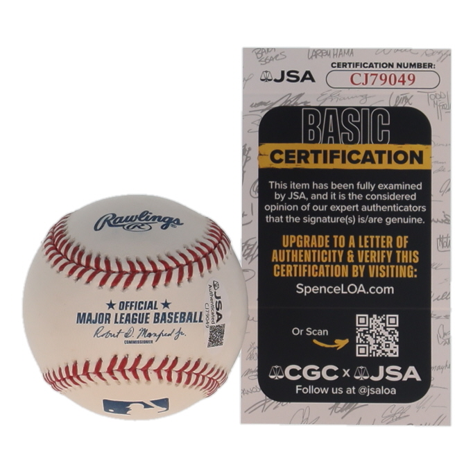 J. P. Crawford Signed OML Baseball (JSA) at PristineAuction.com J. P. Crawford Signed OML Baseball (JSA) at PristineAuction.com