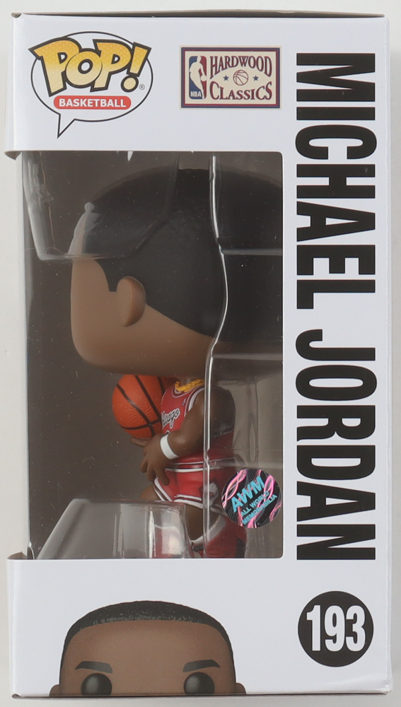 Matt Damon Signed "Bulls" #193 Michael Jordan Funko Pop! Vinyl Figure (AWM) at PristineAuction.com Matt Damon Signed "Bulls" #193 Michael Jordan Funko Pop! Vinyl Figure (AWM) at PristineAuction.com