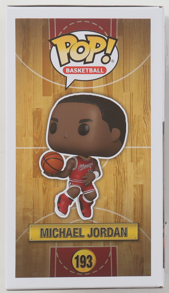 Matt Damon Signed "Bulls" #193 Michael Jordan Funko Pop! Vinyl Figure (AWM) at PristineAuction.com Matt Damon Signed "Bulls" #193 Michael Jordan Funko Pop! Vinyl Figure (AWM) at PristineAuction.com
