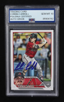 Corbin Carrol Signed 2023 Topps Series Two #401 RC (PSA | Autograph Graded PSA 10) at PristineAuction.com