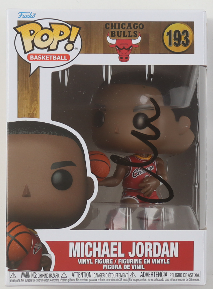 Matt Damon Signed "Bulls" #193 Michael Jordan Funko Pop! Vinyl Figure (AWM) at PristineAuction.com Matt Damon Signed "Bulls" #193 Michael Jordan Funko Pop! Vinyl Figure (AWM) at PristineAuction.com