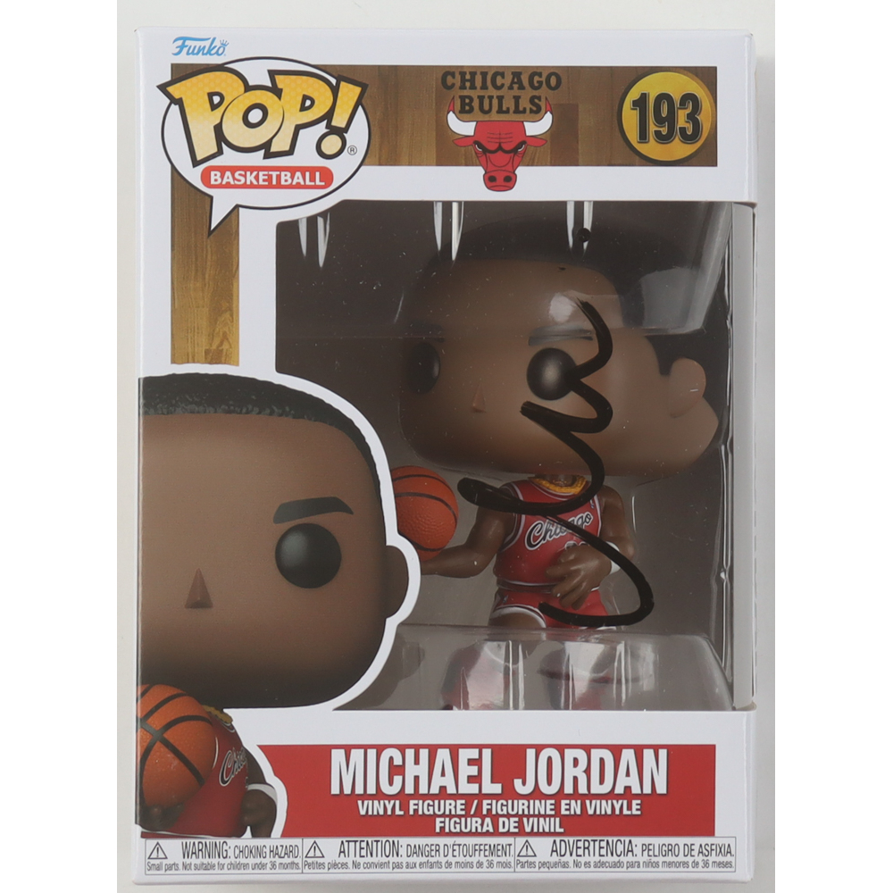Matt Damon Signed "Bulls" #193 Michael Jordan Funko Pop! Vinyl Figure (AWM) at PristineAuction.com