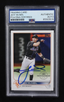 Jeff McNeil Signed 2022 Topps Series Two #357 (PSA) at PristineAuction.com