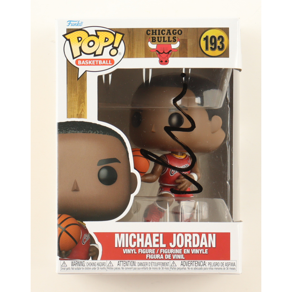 Matt Damon Signed "Bulls" #193 Michael Jordan Funko Pop! Vinyl Figure (AWM) at PristineAuction.com
