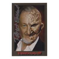 Robert Englund Signed 4x6 Postcard (Beckett) at PristineAuction.com