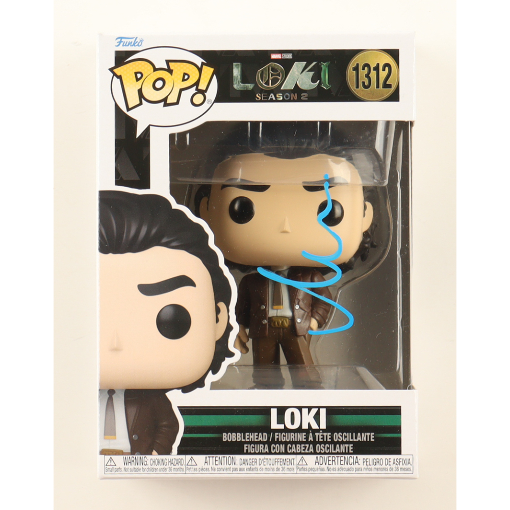 Matt Damon Signed "Loki: Season 2" #1312 Loki Bobble-Head Funko Pop! Vinyl Figure (AWM) at PristineAuction.com