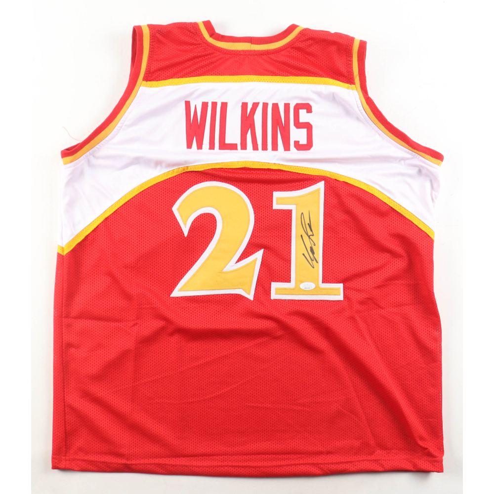 Dominique Wilkins Signed Jersey (JSA) at PristineAuction.com