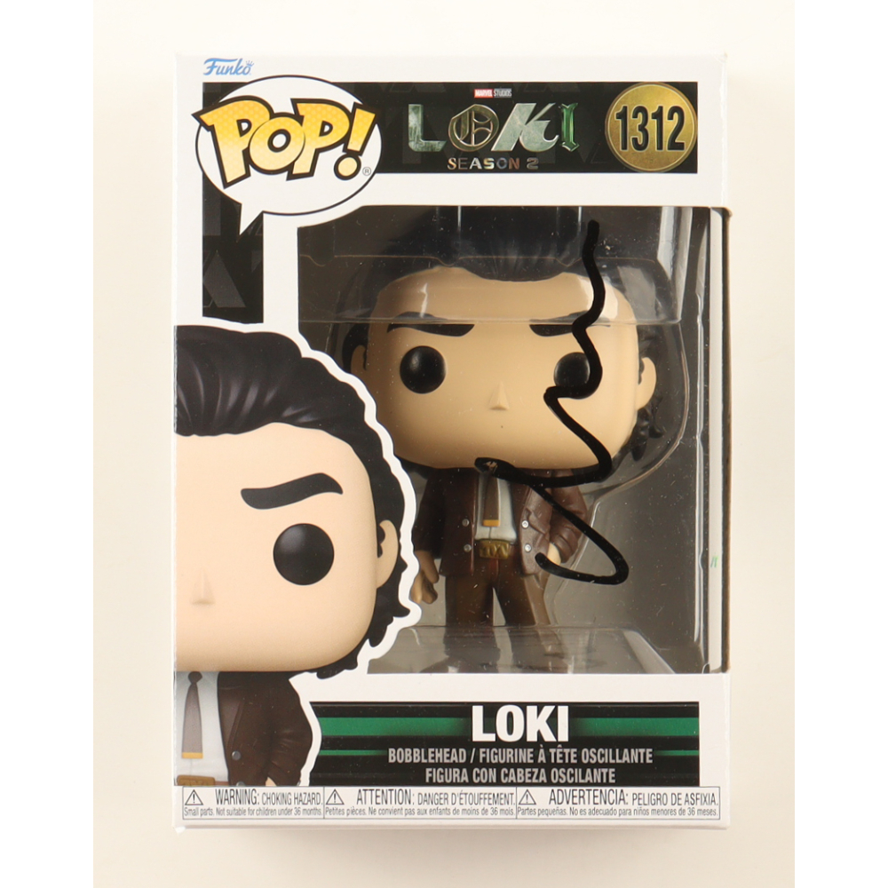 Matt Damon Signed "Loki: Season 2" #1312 Loki Bobble-Head Funko Pop! Vinyl Figure (AWM) at PristineAuction.com