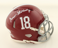 Gene Stallings Signed Texas A&M Aggies Mini Speed Helmet (JSA) at PristineAuction.com