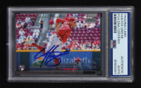 Hunter Greene Signed 2022 Topps Stadium Club #133 RC (PSA) at PristineAuction.com