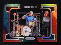 Charlie Watts 2025 Panini Prizm The Rolling Stones Prizms Tie-Dye #92 #10/49 at PristineAuction.com