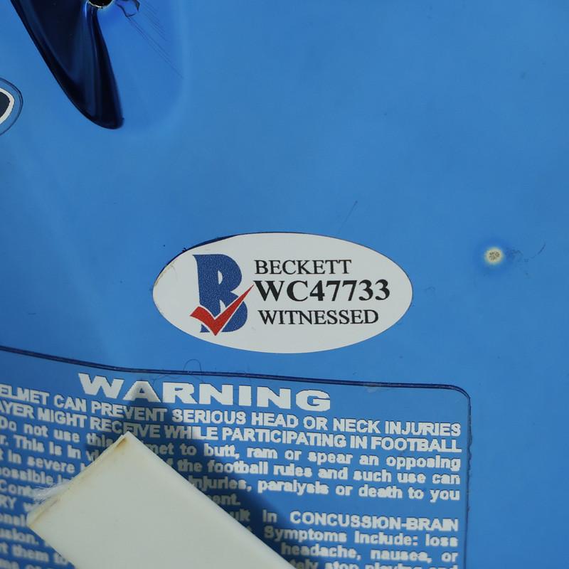 Dak Prescott Signed Cowboys Full-Size Authentic On-Field Chrome Alternate Vicis Helmet (Beckett) at PristineAuction.com Dak Prescott Signed Cowboys Full-Size Authentic On-Field Chrome Alternate Vicis Helmet (Beckett) at PristineAuction.com