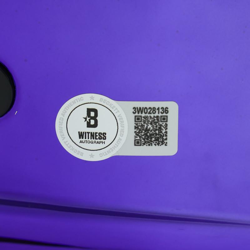 Justin Jefferson Signed Vikings Full-Size Authentic On-Field Specialty Speedflex Helmet (Beckett) at PristineAuction.com Justin Jefferson Signed Vikings Full-Size Authentic On-Field Specialty Speedflex Helmet (Beckett) at PristineAuction.com