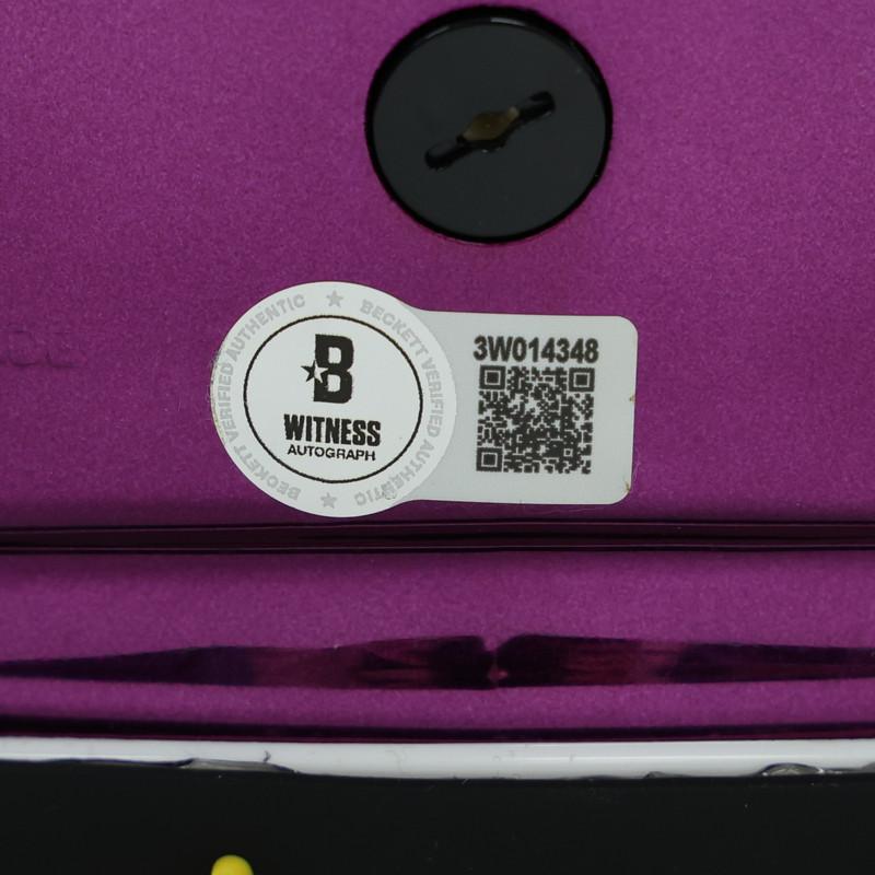 JJ McCarthy Signed Vikings Full-Size Authentic On-Field Custom Chrome Alternate Speedflex Helmet (Beckett) at PristineAuction.com JJ McCarthy Signed Vikings Full-Size Authentic On-Field Custom Chrome Alternate Speedflex Helmet (Beckett) at PristineAuction.com