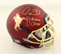Charlie Ward Signed Florida State Seminoles Mini Helmet Inscribed "93 Heisman Champs" (Beckett) at PristineAuction.com