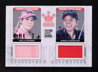 Paula Creamer / Annika Sorenstam 2012 Sports King Series E 33rd National Game-Used Memorabilia #SKR38 at PristineAuction.com