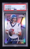 CJ Stroud 2024 Panini Prizm Flashback Prizm #5 (PSA 9) at PristineAuction.com