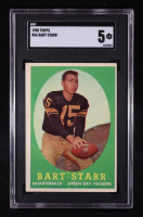 Bart Starr 1958 Topps #66 (SGC 5) at PristineAuction.com