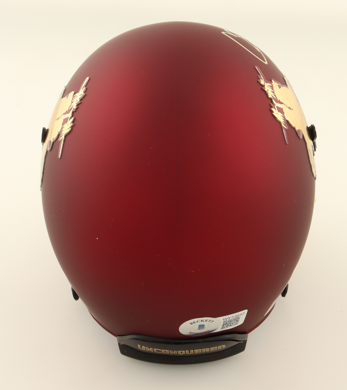 Charlie Ward Signed Florida State Seminoles Mini Helmet Inscribed "93 Heisman Champs" (Beckett) at PristineAuction.com Charlie Ward Signed Florida State Seminoles Mini Helmet Inscribed "93 Heisman Champs" (Beckett) at PristineAuction.com