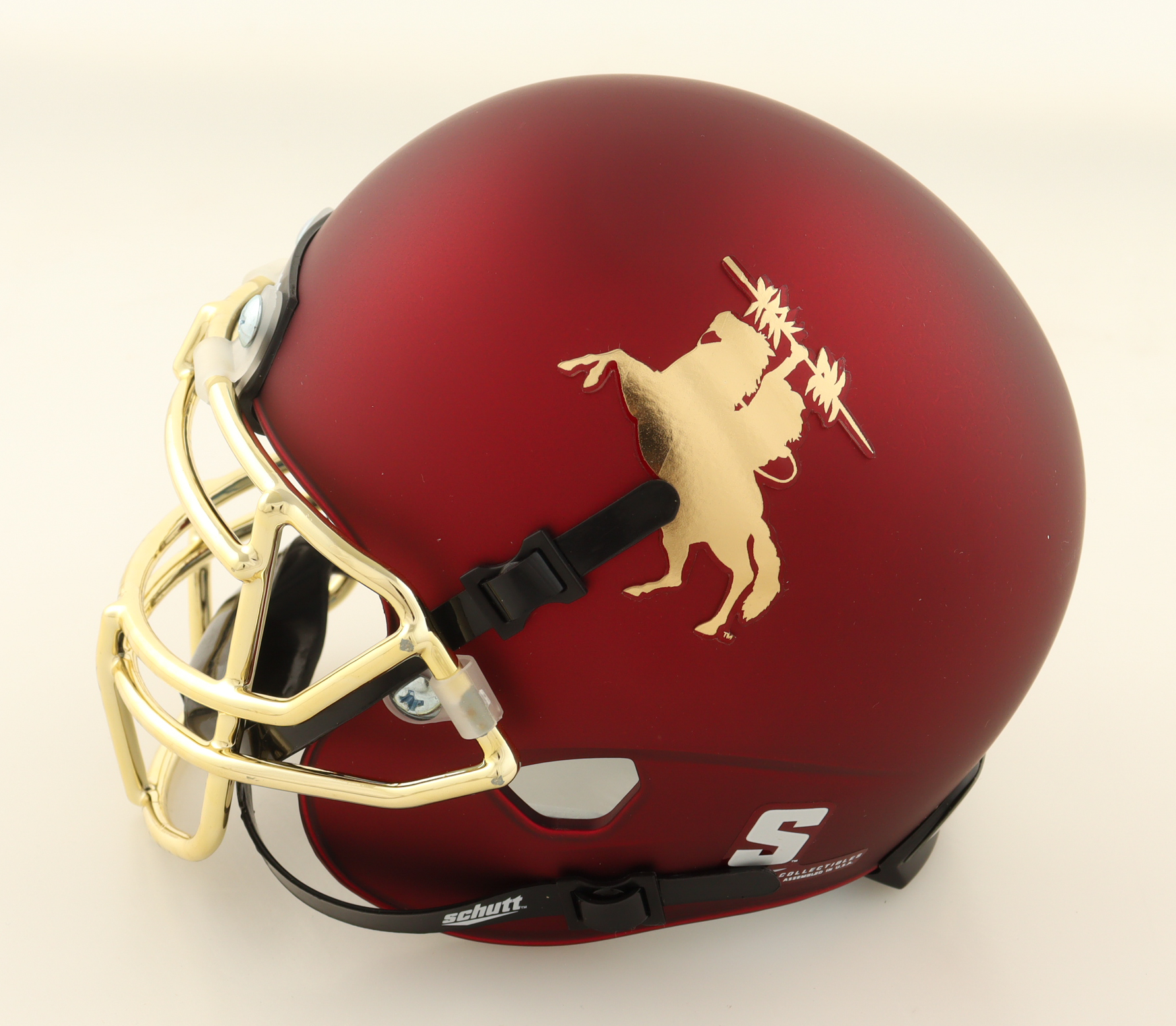 Charlie Ward Signed Florida State Seminoles Mini Helmet Inscribed "93 Heisman Champs" (Beckett) at PristineAuction.com Charlie Ward Signed Florida State Seminoles Mini Helmet Inscribed "93 Heisman Champs" (Beckett) at PristineAuction.com